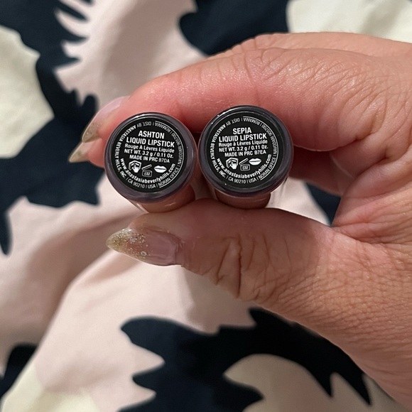 Anastasia Beverly Hills Matte Liquid Lipstick - Sepia and Ashton - Picture 2 of 9